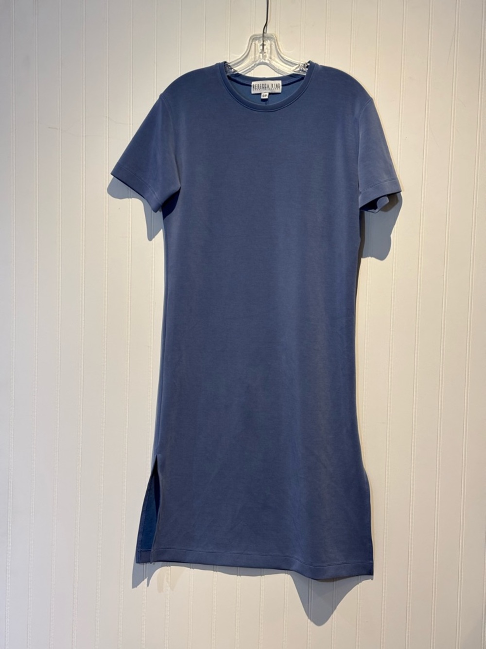 Rebecca King modal blue casual dress